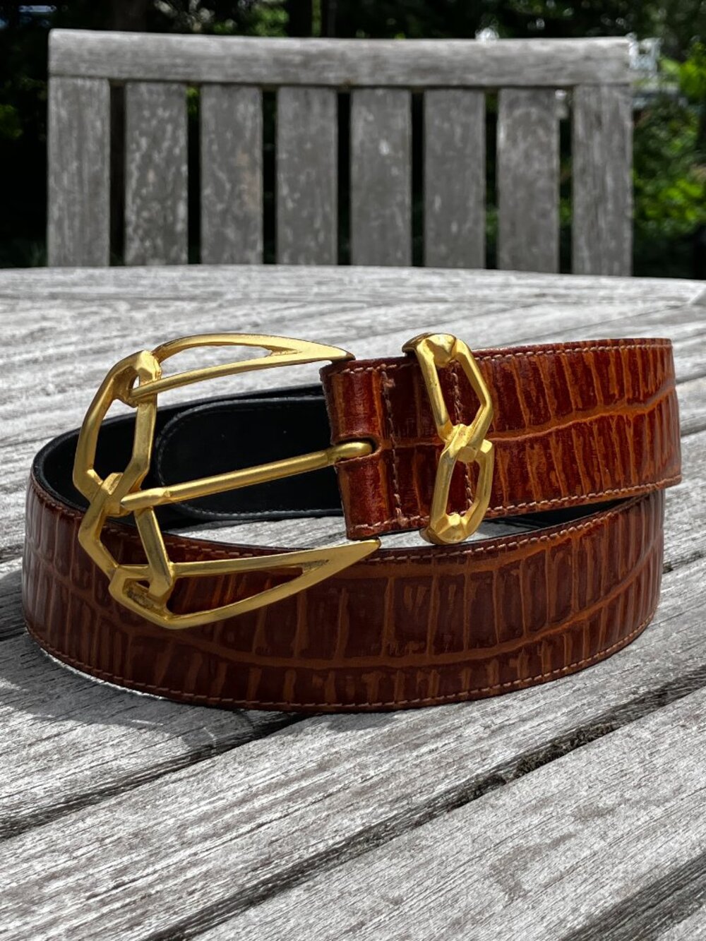 🌟Leather Belt Made In Italy - Medium